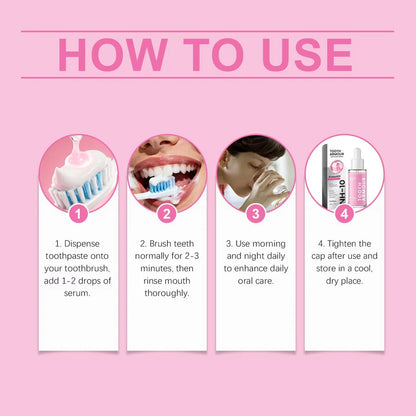 Zoyaz© Toothpaste Serum Instant White Smile