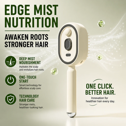 Electric Spray Air Cushion Massage Comb with Self-Cleaning, Anti-Tangle, Anti-Static